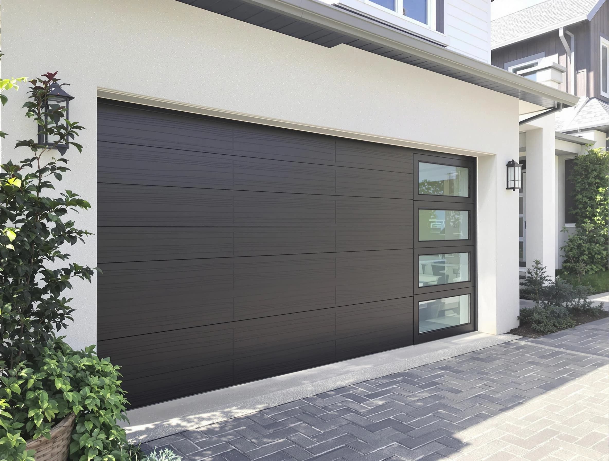 Custom garage door installation by Federal Heights Garage Door Repair in Federal Heights