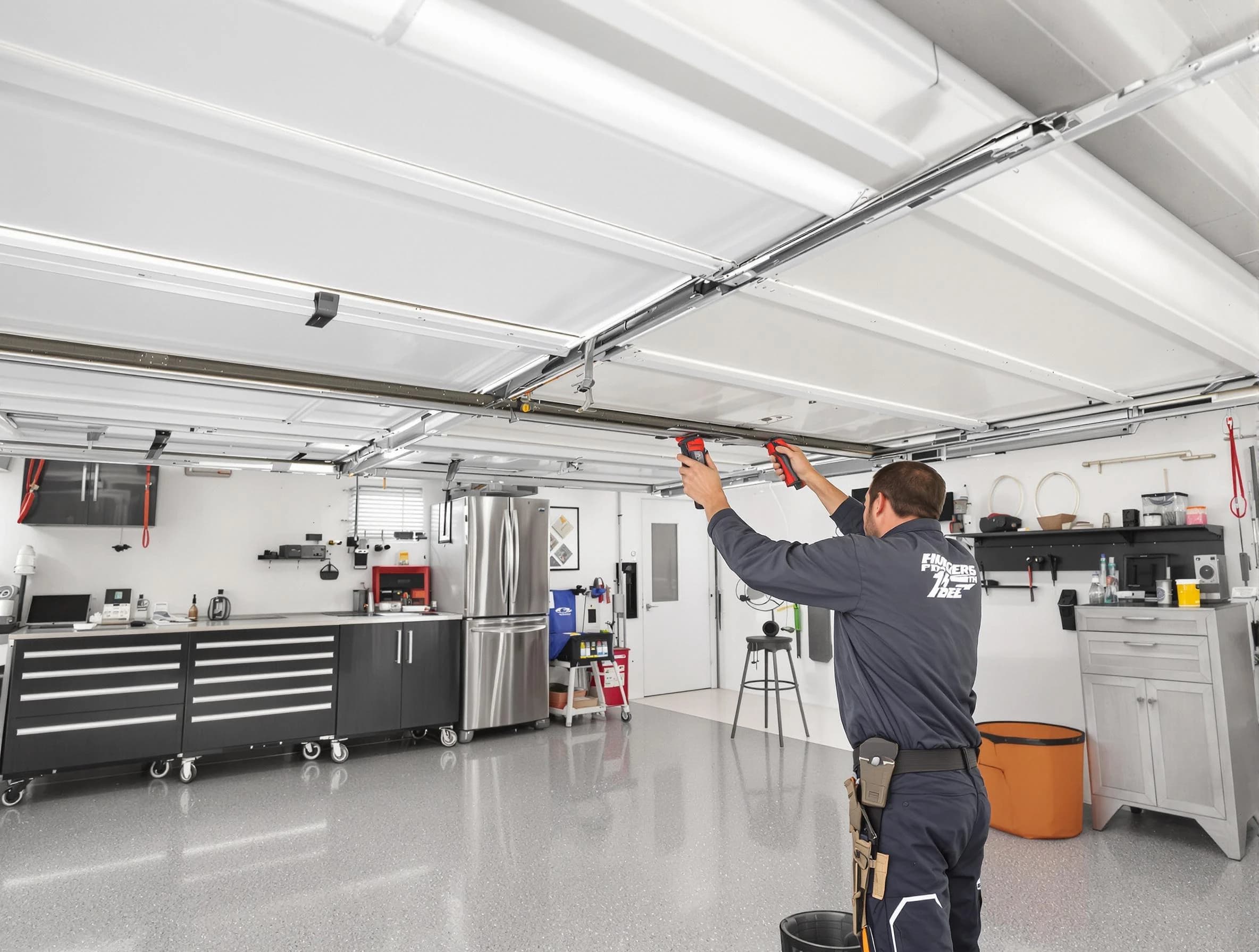 Overhead garage door repair service by Federal Heights Garage Door Repair in Federal Heights