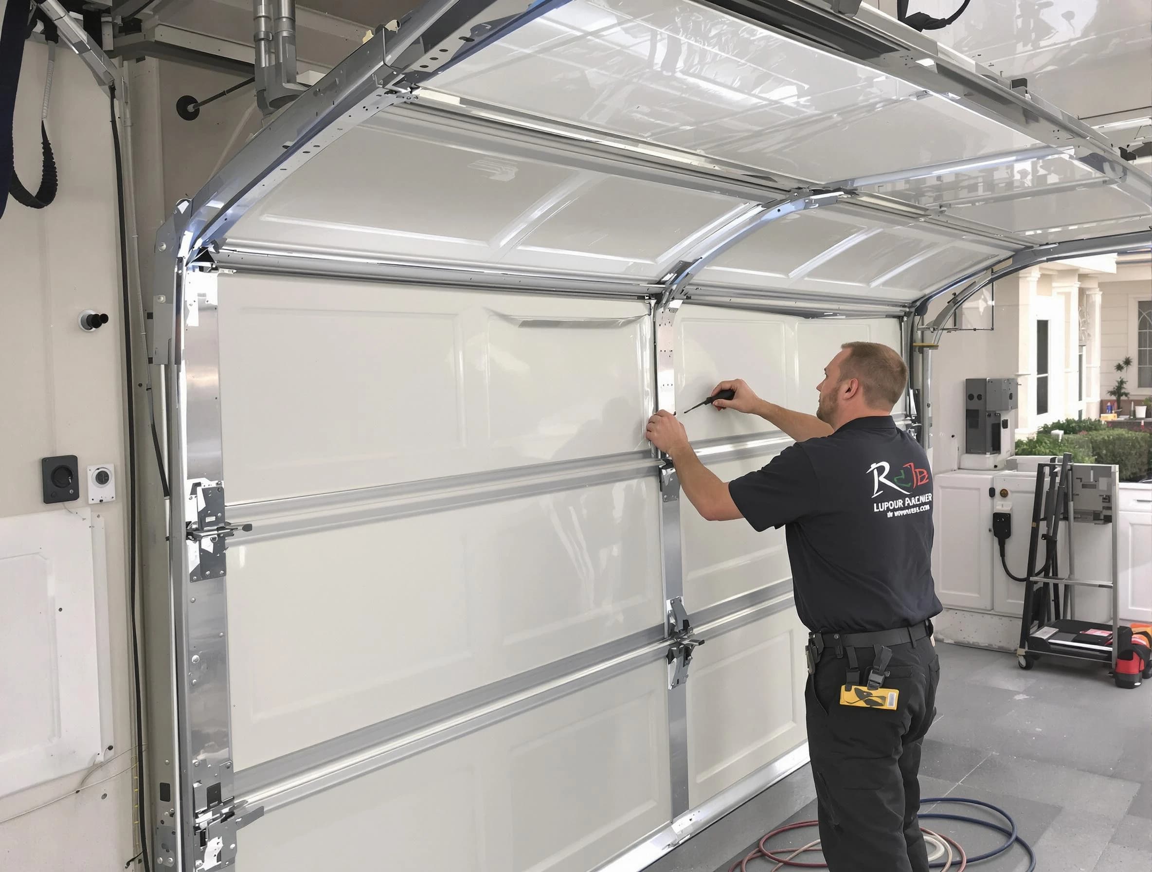Federal Heights Garage Door Repair professional performing panel repair in Federal Heights