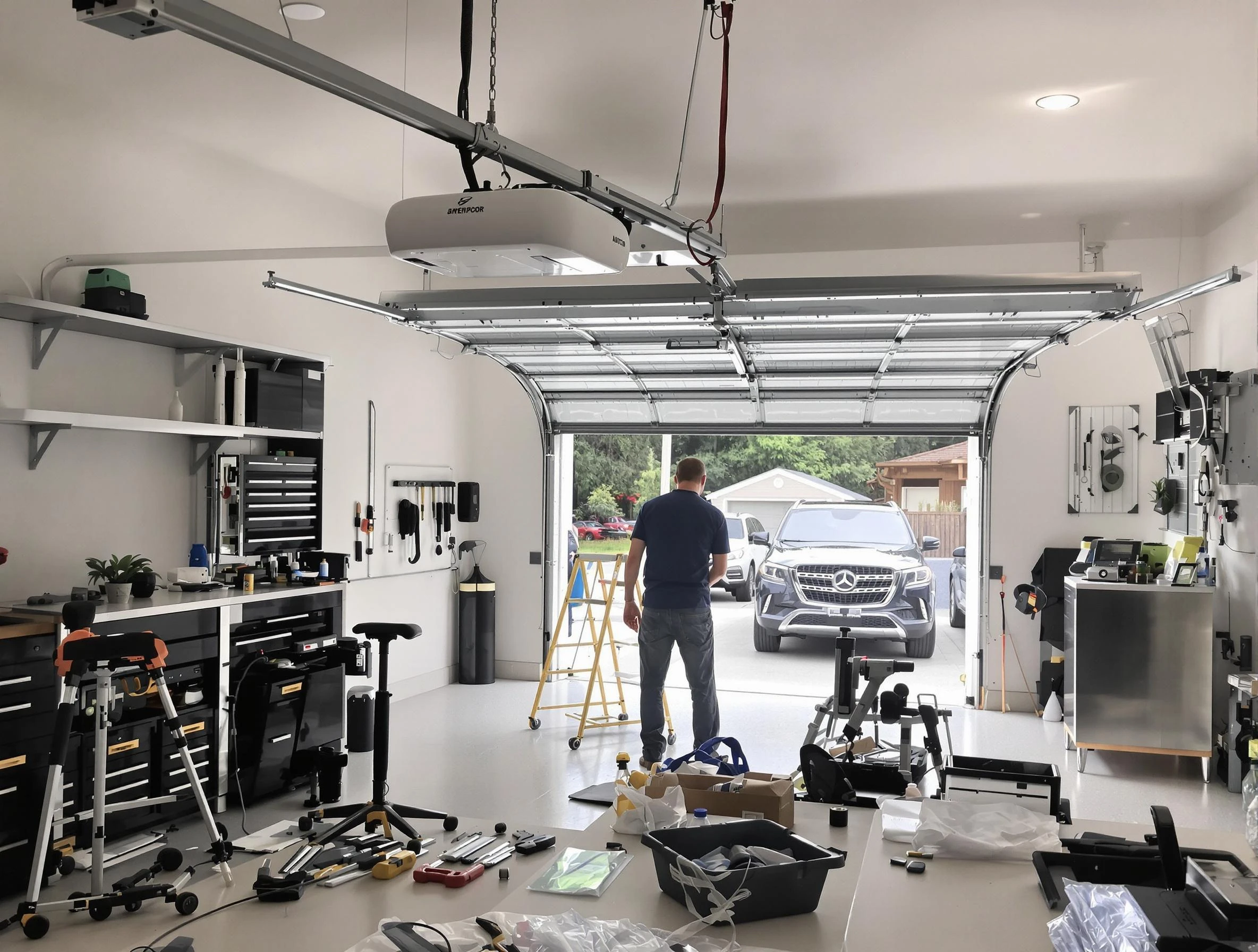 Garage door opener installation by Federal Heights Garage Door Repair in Federal Heights